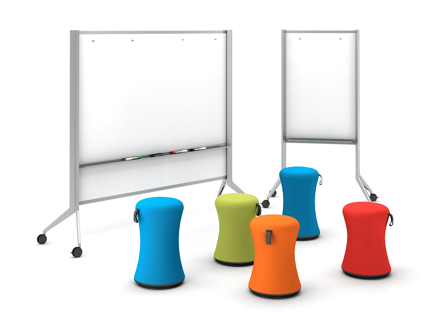 Mobile Whiteboards with Sulli Seating