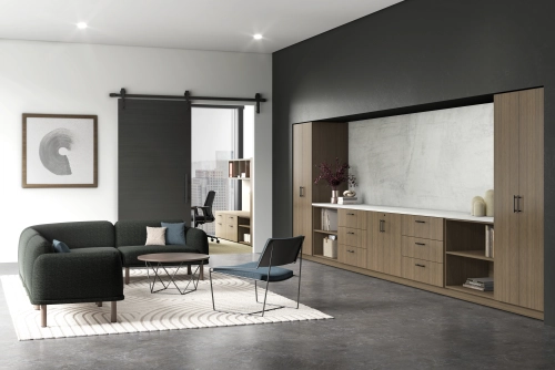 Lounge Area with Corian wall (special)