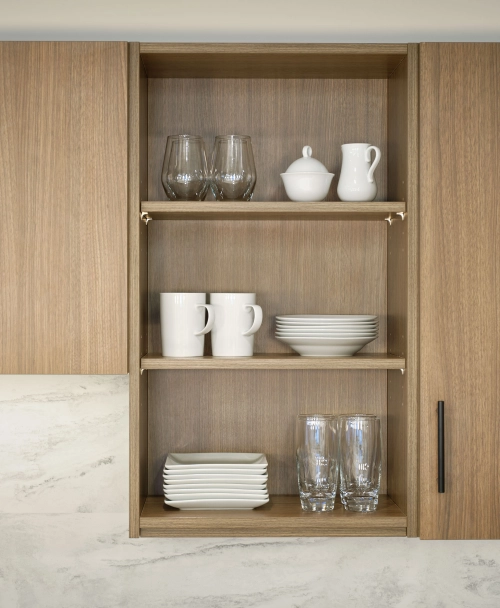 Detail: Wall Cabinet Open Shelf